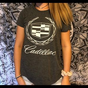 Gray “Cadillac” Graphic T